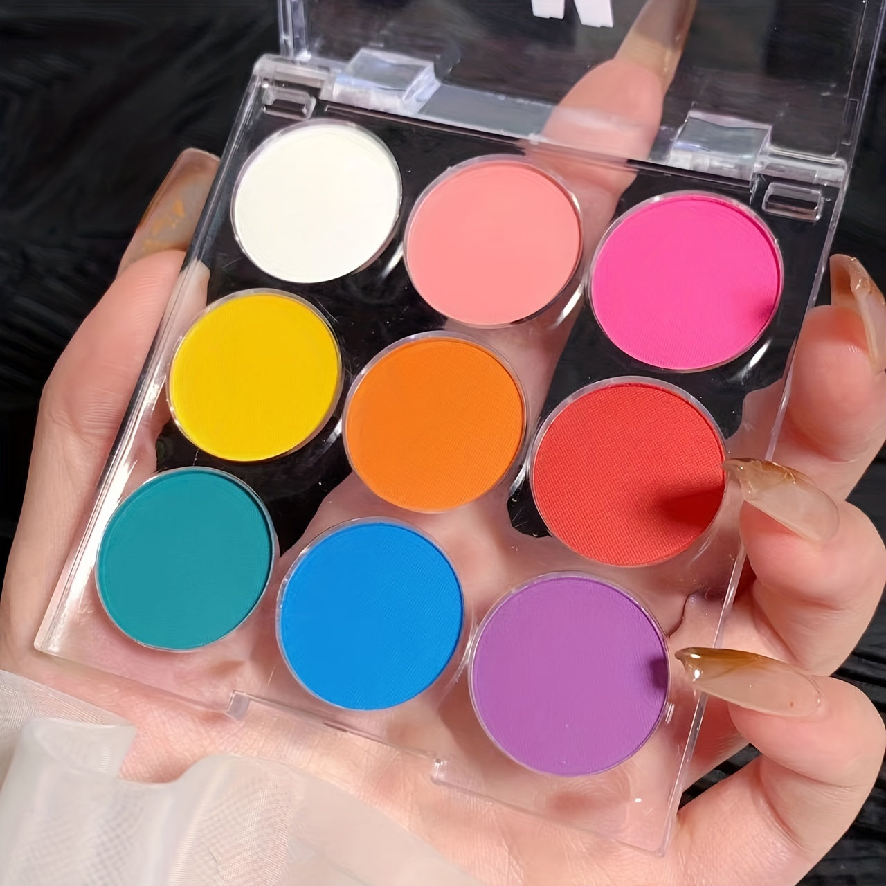 Rainbow Tone Matte Eyeshadow Palette