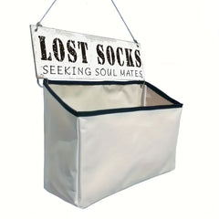 Lost Socks Bag Wall Mounted Organizer Laundry Room Tidy Home Storage