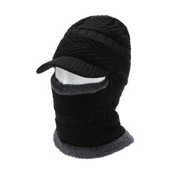 Men's Knitted Hat Face Ear Neck Protection Winter Warm