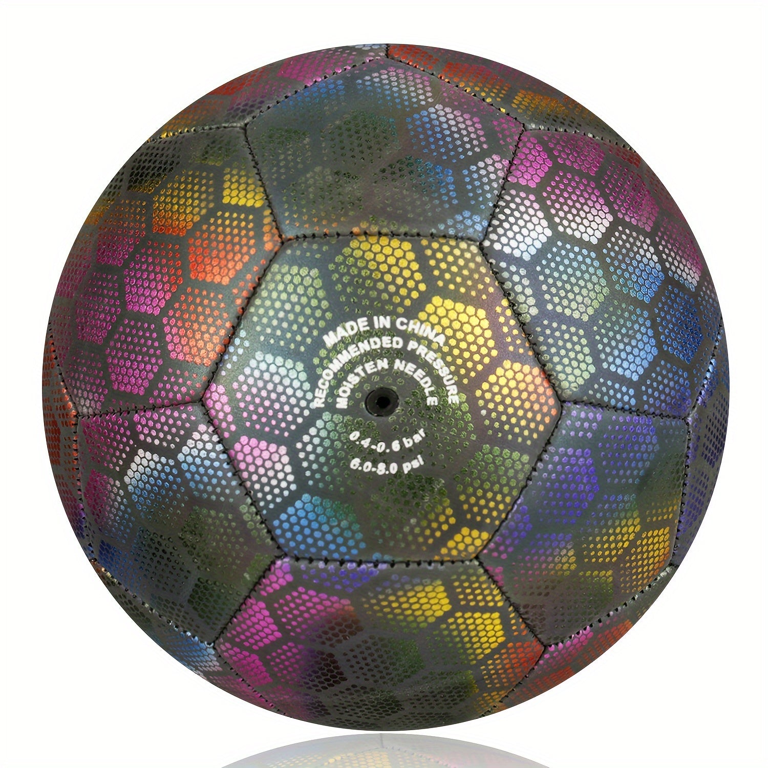 Reflective Fish Scale Soccer Ball Size 5