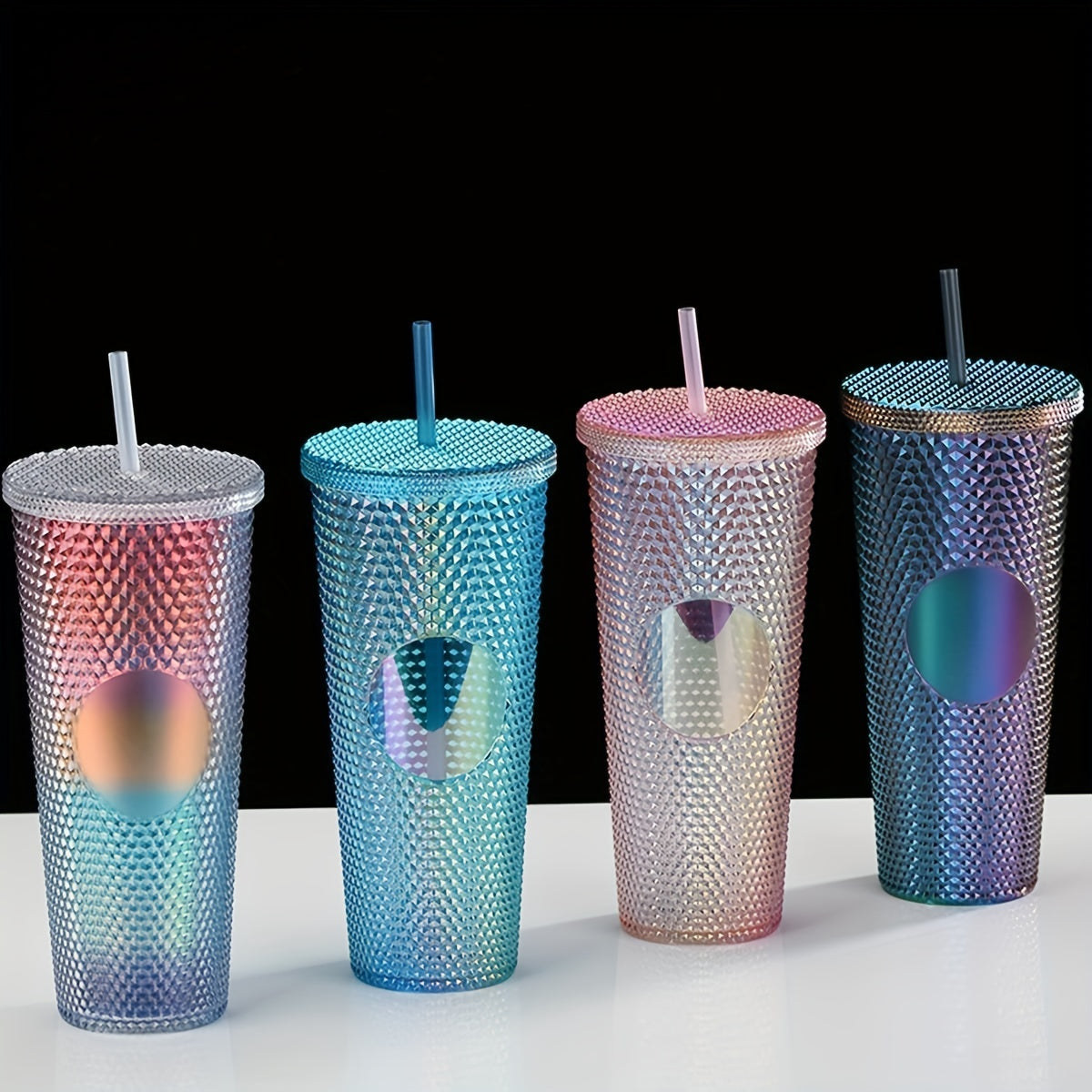 750ml Reusable Water Bottle Leak Proof Lid Straw Sports Fitness Stay Hydrated