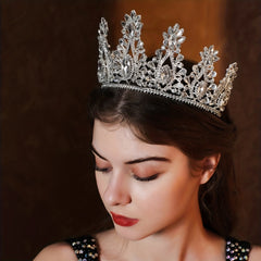 Big Crown Rhinestone Hairband Headband Party Favor Decorations