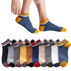 10 Pairs Men's Crew Socks Outdoor Street Sports All Seasons