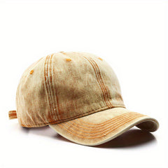 Acid Washed Denim Baseball Cap Trucker Cap
