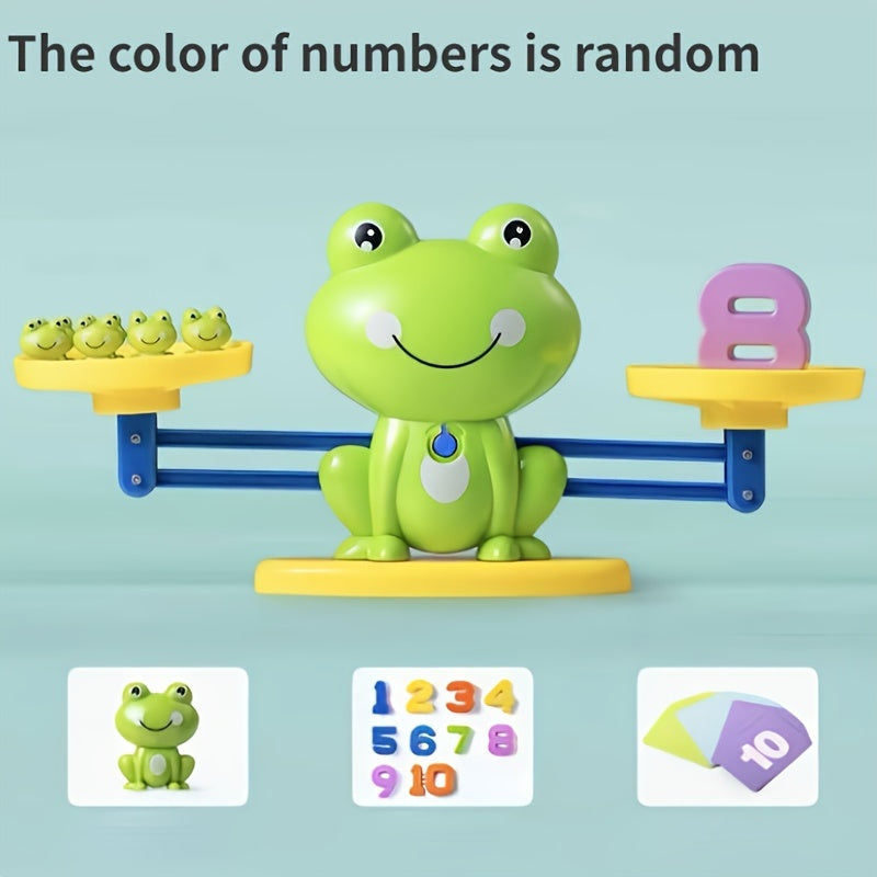 Kids Balance Frog Scale Number Education Toy