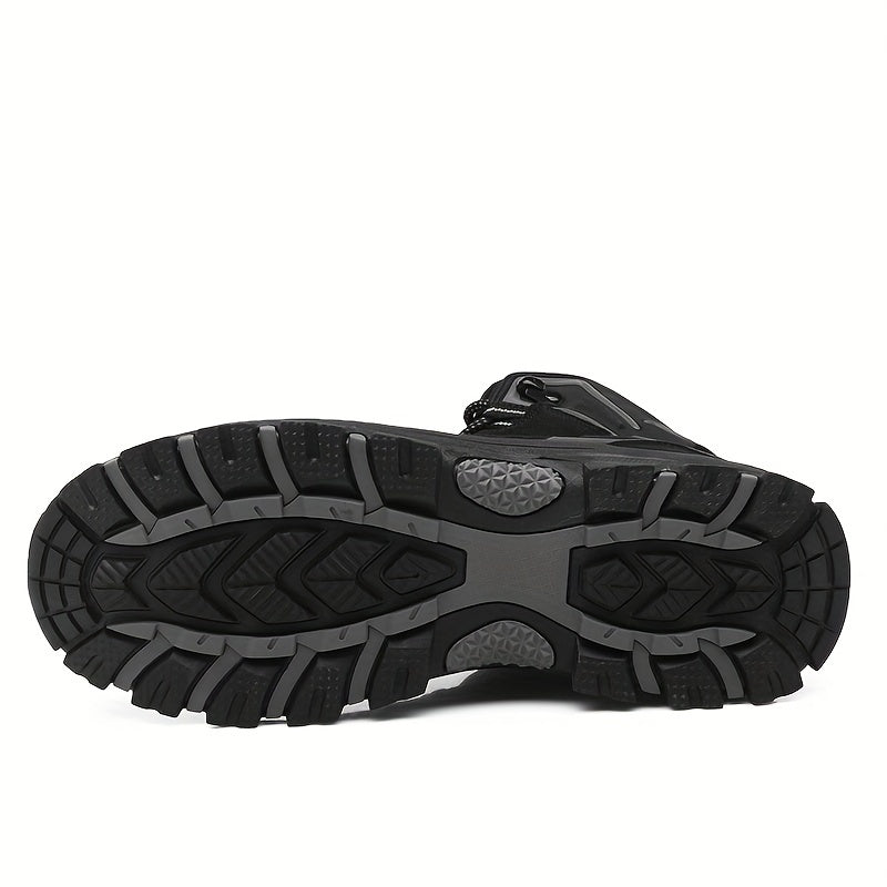 Men's High Top Hiking Boots Non Slip Lace Up Shoes