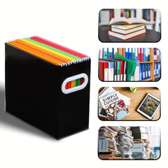 3pcs Durable Files Storage Box for Document