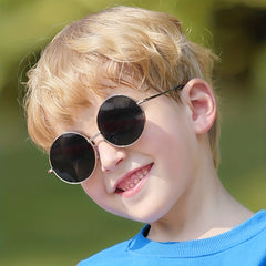 Youth Round Polarized Sunglasses - Sun Protection Eyewear for Teens