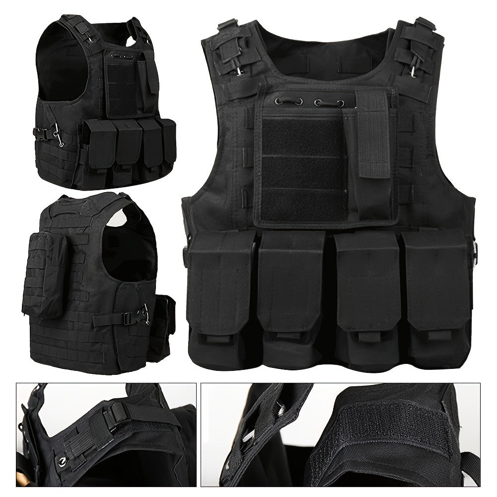Adjustable Airsoft Vest Lightweight Oxford Cloth Training Vest