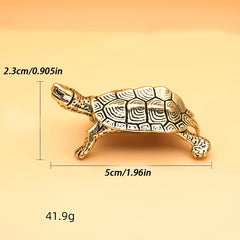 Money Turtle Brass Crafts Christmas Accessories Birthday