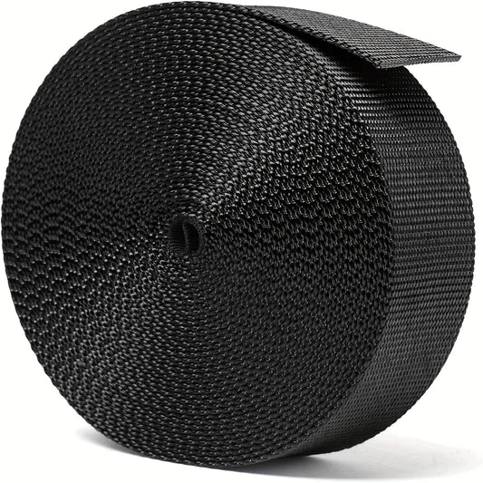Heavy Duty Nylon Webbing Strap 11 Yard Roll DIY Repair Indoor Outdoor Gear