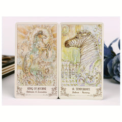 Large Size Tarot Cards 78 Tarot Cards With Booklet Fortune Telling Games