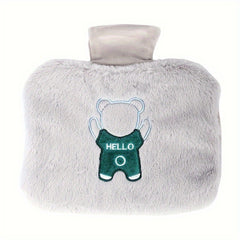 Plush Double Water Injection Hot Water Bag Hand Warmer