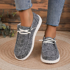 Women's Colorblock Flat Shoes Slip On Low Round Toe Non slip Comfy Shoes