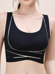 Wireless Front Buckle Seamless Full Coverage Bra Women's Lingerie