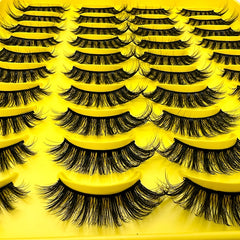 20 Pairs 3D Faux Mink Lashes for Natural Volume & Extension