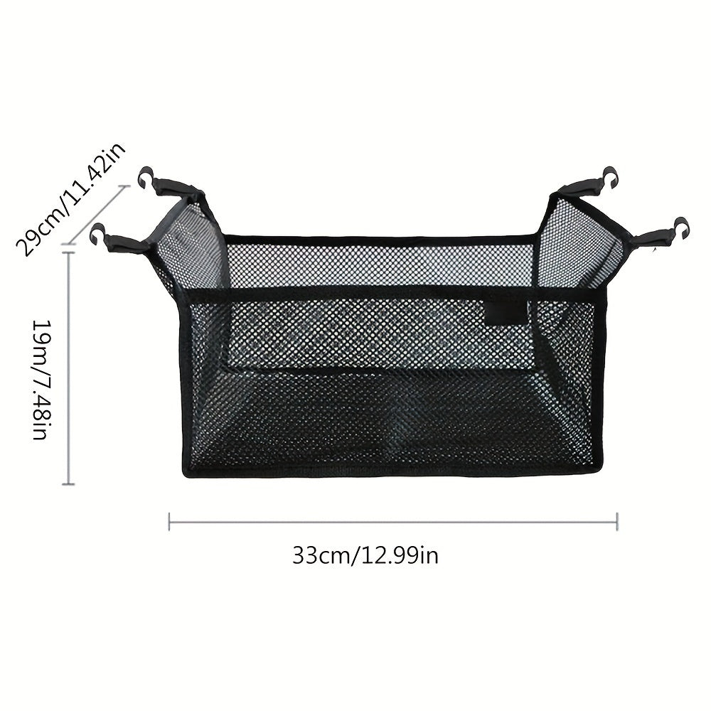 Under Table Hanging Mesh Pouch Organizer Camping Equipment