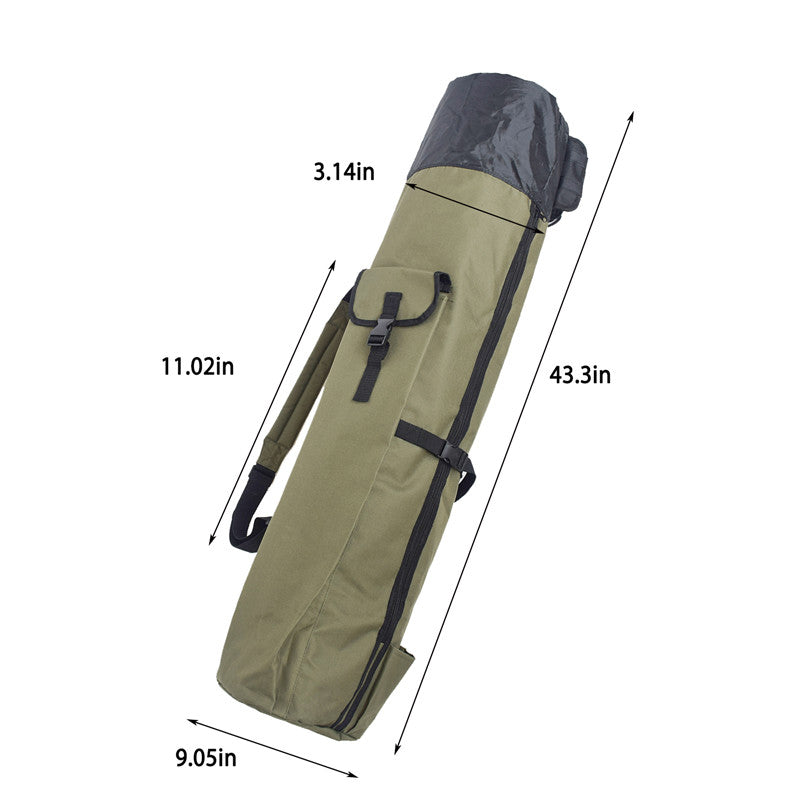 Fishing Rod Carrier Reel Pole Storage Shoulder Bag