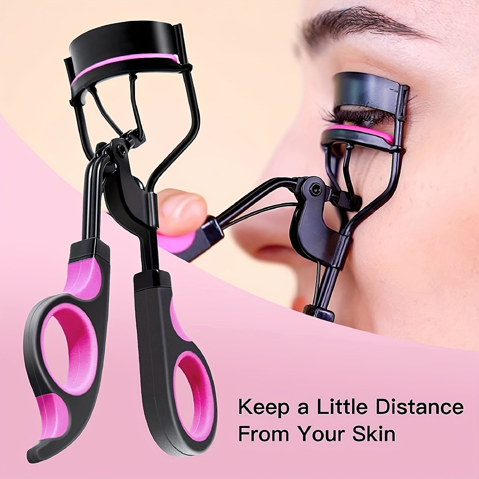 Professional Eyelash Curler Kit with 10 Extra Pads