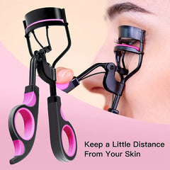 Professional Eyelash Curler Kit with 10 Extra Pads
