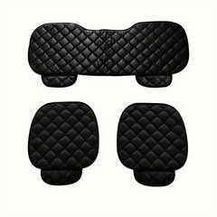 3pcs Car Seat Cushion Set Non-slip Winter Warm Seat Protector Universal