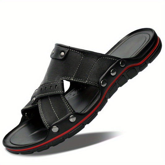 Men's Hollow Out Slide Sandals Non Slip Casual Shoes