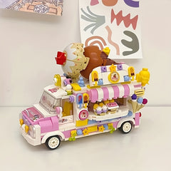 Vibrant Ice Cream Model Kit Building Blocks Educational Fun Ideal Gift