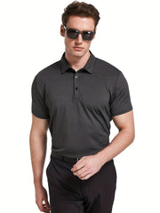 4 Pack Mens Quick Dry Golf T Shirt Moisture Wicking Workout Tee