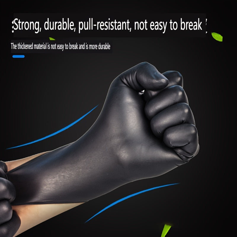 100pcs Nitrile Gloves - Durable Hand Protector for Fishing