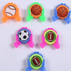 3pcs Football Flying Saucer Toy Mini Interactive Fidget Toy