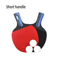 Double-Sided Anti Adhesive Training Racket Set For Beginner Table Tennis