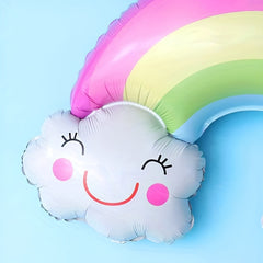 Rainbow Cloud Balloon for Birthday Party Decorations