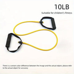 5-Level Yoga Resistance Pull Rope with Handle for Home Pilates Exercise
