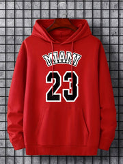 Miami 23 Graphic Hoodie for Men