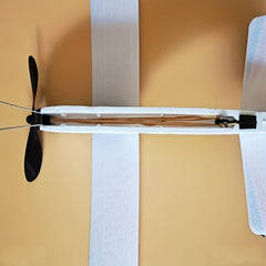 Rubber Band Powered Model Glider DIY Airplane