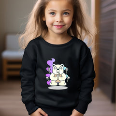 OERYUI Singing Bear Graphic Sweatshirt Kids Pullover Christmas Gift