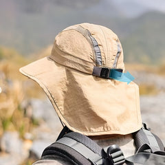 Sun Screen Hat With Neck Flap for Men & Women