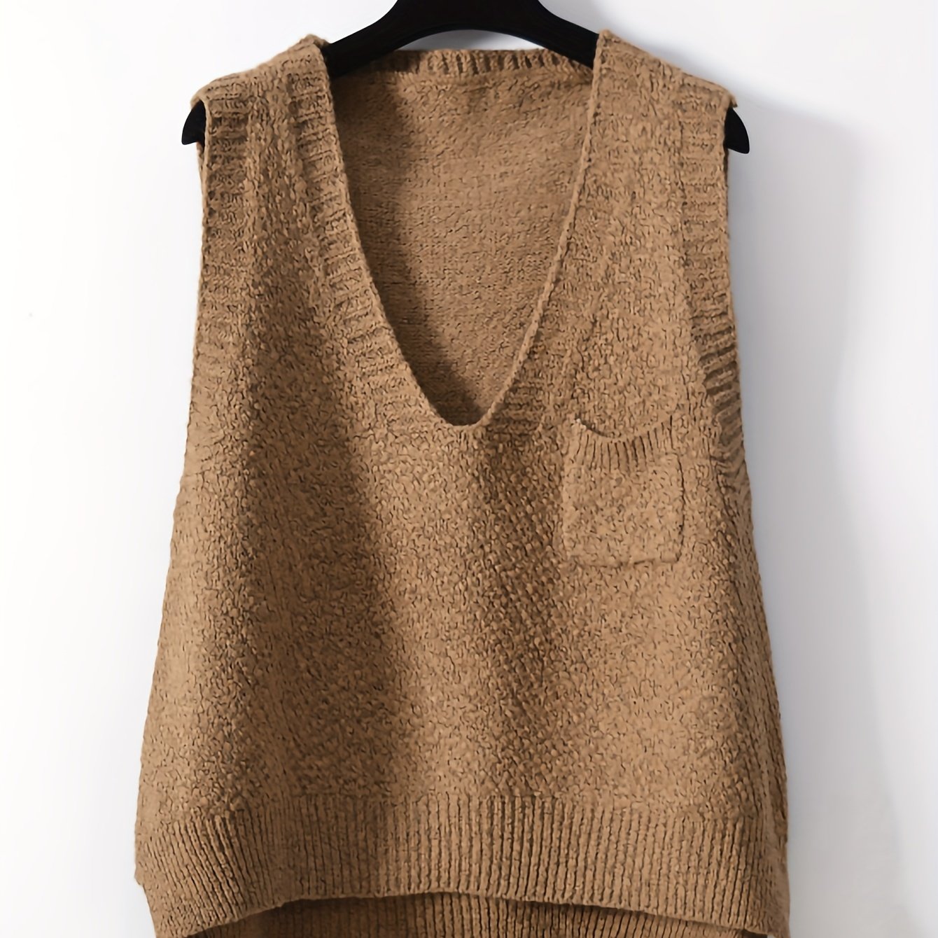 Women's V Neck Sweater Vest for Fall & Winter