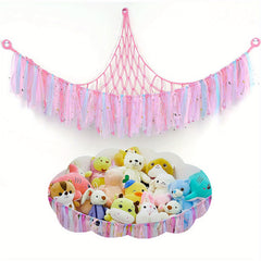 1pc Stuffed Animal Hammock Storage Organizer Hanging Toy