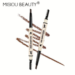 Triangular Head Eyebrow Pencil Ultra Slender Waterproof Sweatproof Eyebrow Pen