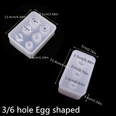 DIY Crystal Drop Glue Ball Silicone Mold Starry Sky Ball Mold