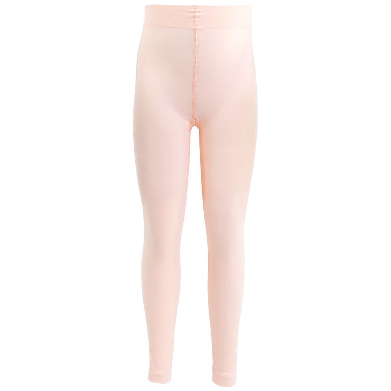 Girls Elastic Footless Tights Ballet Dance Leggings in Pink Brown