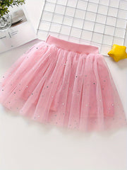 Toddler Girls Sequin Tutu Skirt for Dance Ballet Party