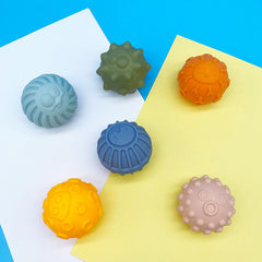 6pcs Colorful Massage Balls for Sensory Play