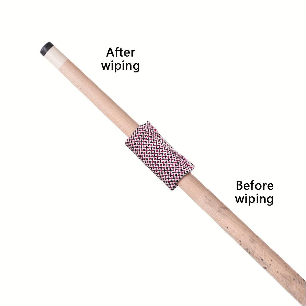 Plaid Cue Cleaning Cloth Soft and Durable Fabric for Enhanced Performance
