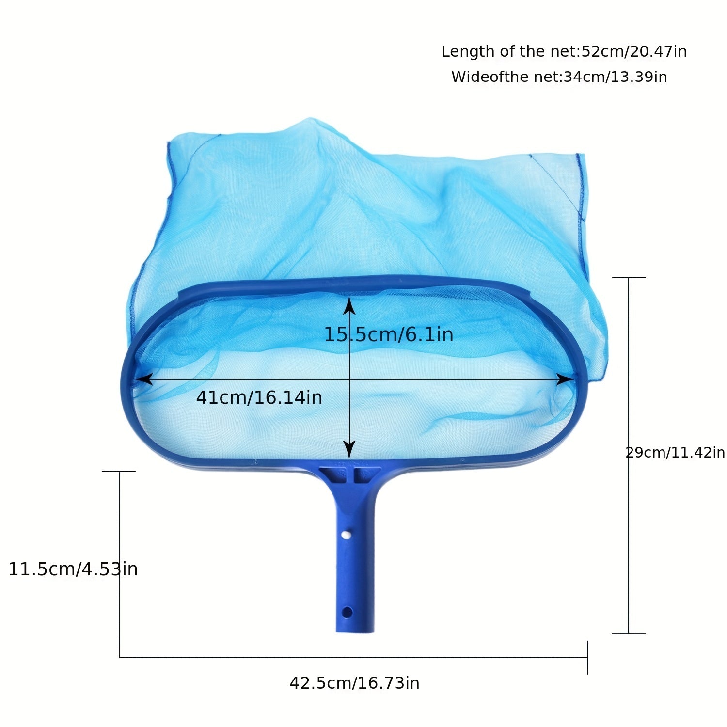 Professional Deep Skimmer Net for Pool Hot Tub Pond