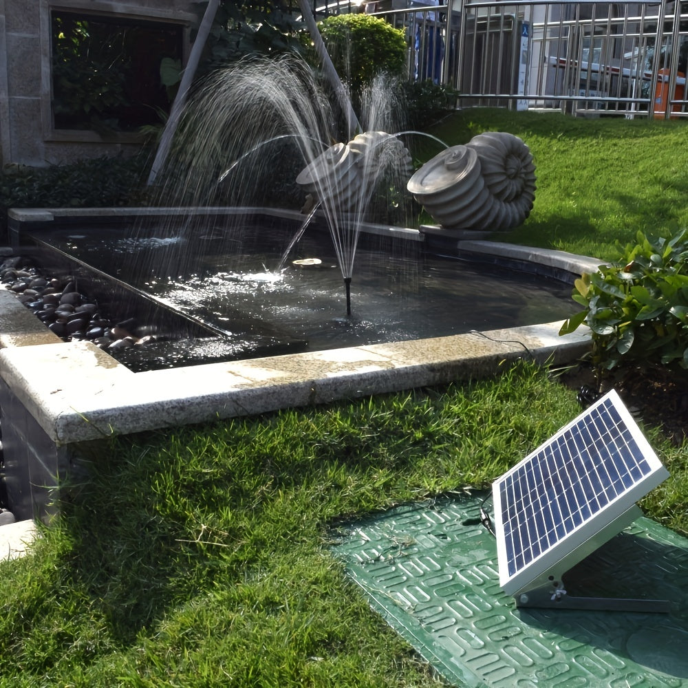 12W Solar Fountain Pump for Ponds and Gardens