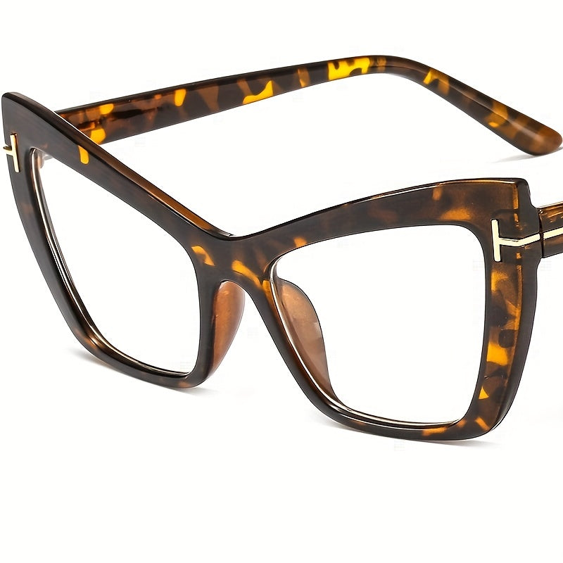 Vintage Cat Eye Eyeglasses Anti Light Eyewear