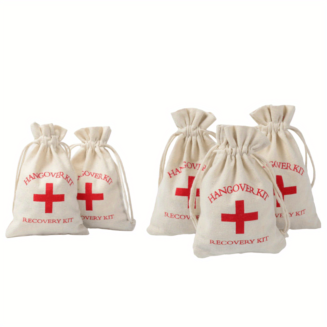 5pcs Hangover Kits Bachelorette Party Favors Weddings Bridal Showers Birthdays