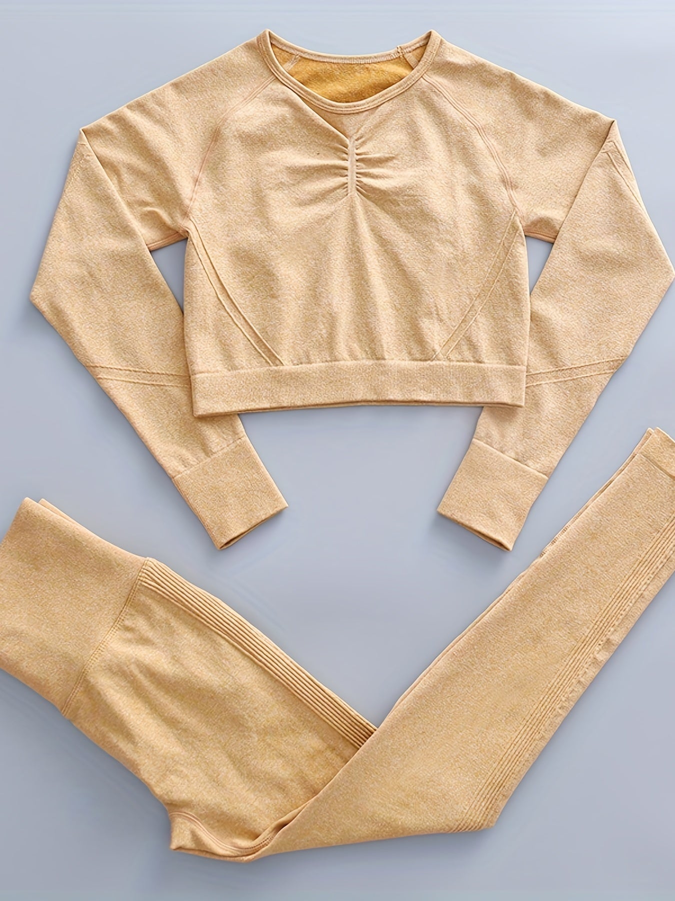 Women's Yoga Set with Butt Lift Leggings and Top